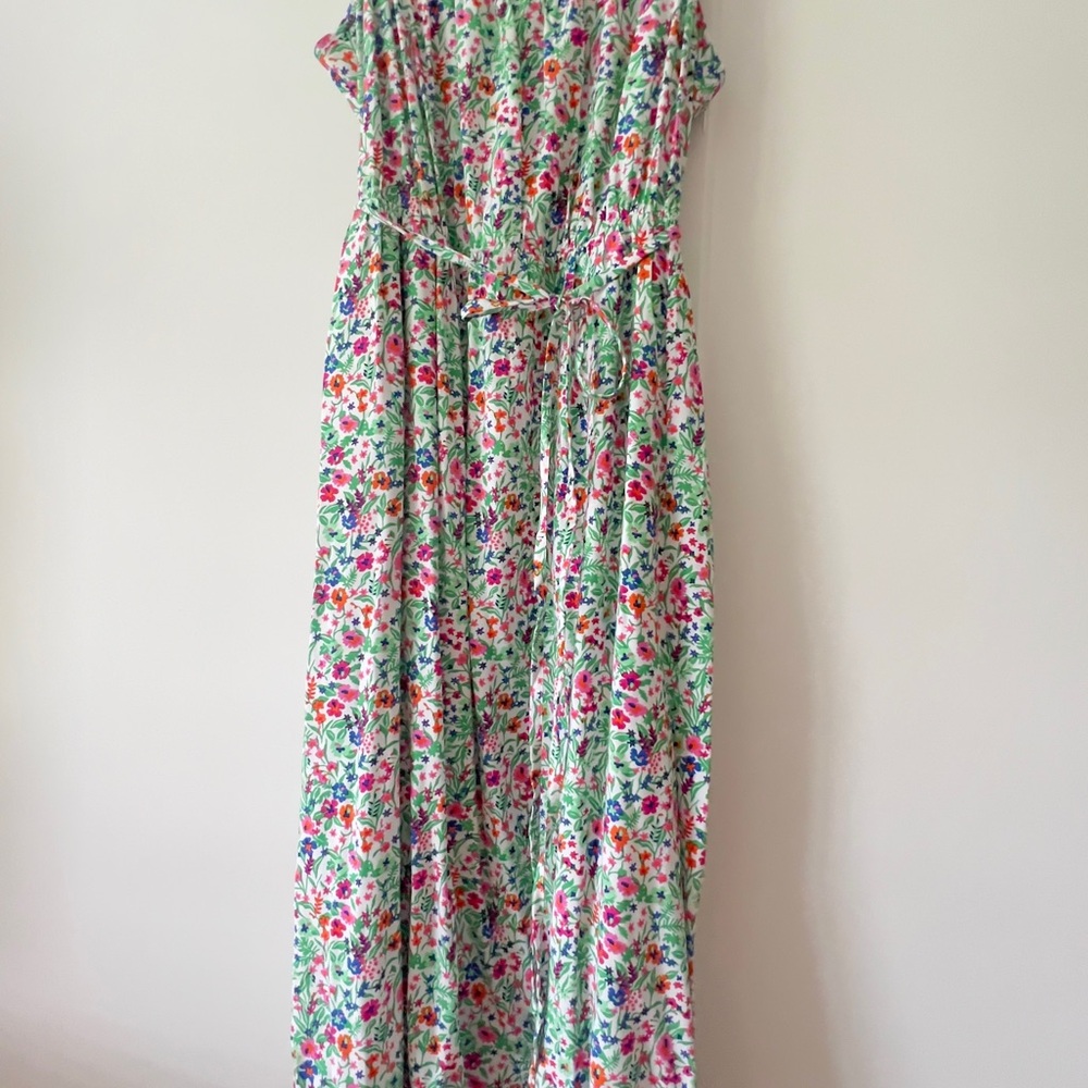J. Crew Maxi Floral Dress ~ size 10